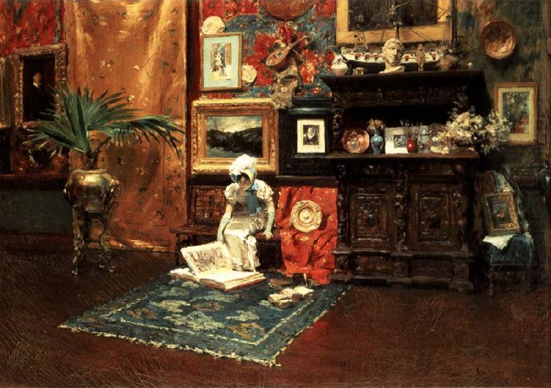 Studio, William Merritt Chase